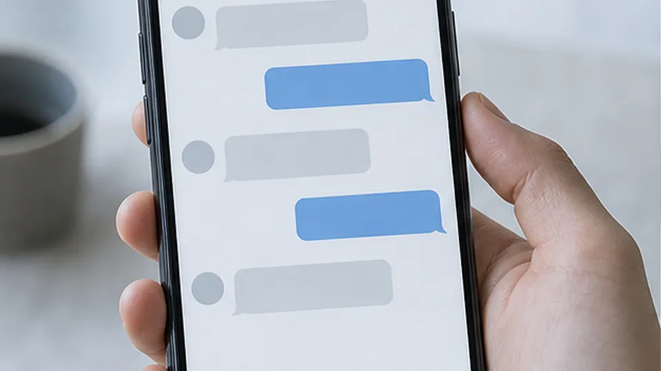 SNSのダイレクトメッセージ履歴をスマートフォンで確認する手元