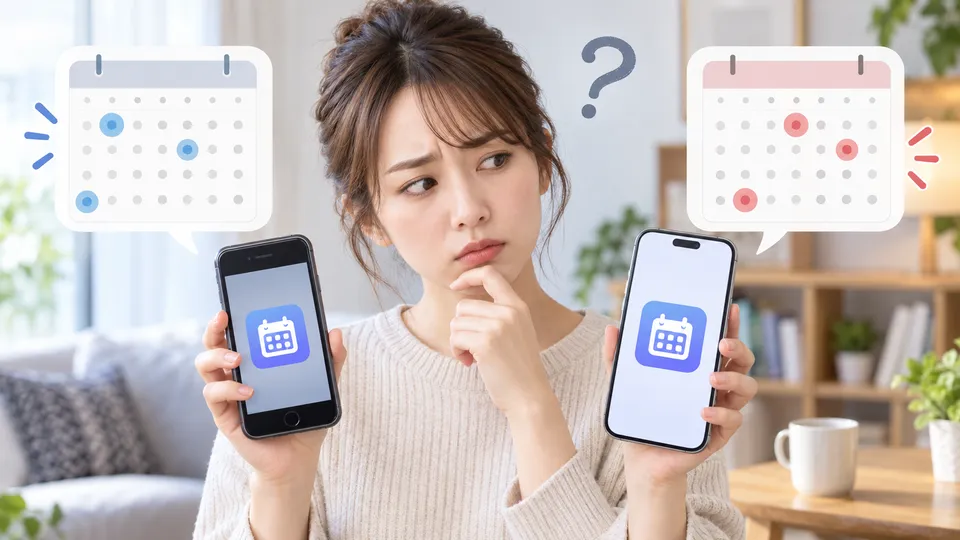 アプリ名を探す方法と日付を調べる方法を分けて考えるスマートフォン利用者